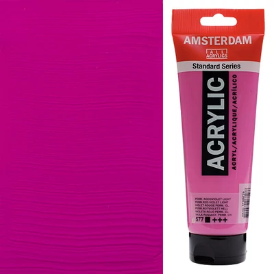 Talens Amsterdam vopsea acrilică, 250 ml - 577, permanent red violet light
