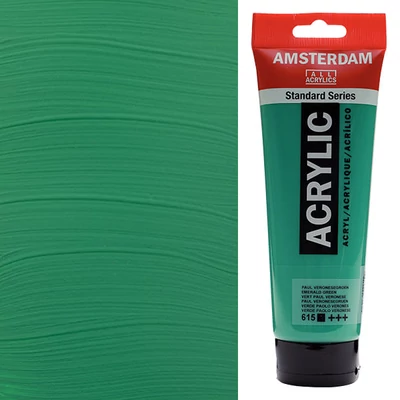 Talens Amsterdam vopsea acrilică, 250 ml - 615, emerald green