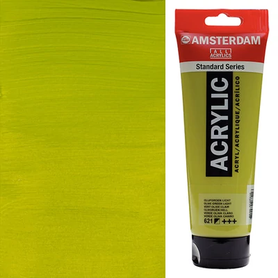 Talens Amsterdam vopsea acrilică, 250 ml - 621, olive green light