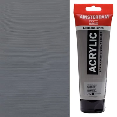 Talens Amsterdam vopsea acrilică, 250 ml - 710, neutral grey