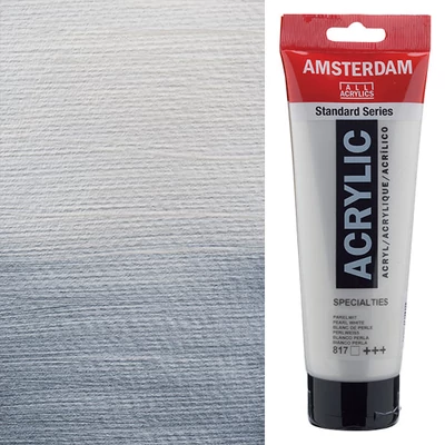 Talens Amsterdam vopsea acrilică, 250 ml - 817, pearl white