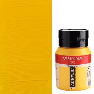 Talens Amsterdam vopsea acrilică, 500 ml - 269, azo yellow medium