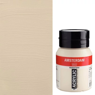 Talens Amsterdam vopsea acrilică, 500 ml - 289, titanium buff light
