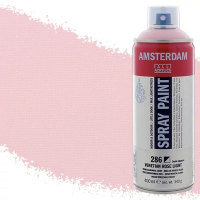 Talens Amsterdam spray vopsea acrilică pe bază de apă, 400 ml - 286, venetian rose light