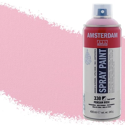 Talens Amsterdam spray vopsea acrilică pe bază de apă, 400 ml - 330, persian rose