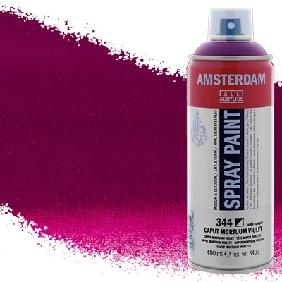 Talens Amsterdam spray vopsea acrilică pe bază de apă, 400 ml - 344, caput mortuum violet