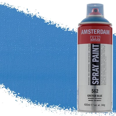 Talens Amsterdam spray vopsea acrilică pe bază de apă, 400 ml - 562, greyish blue