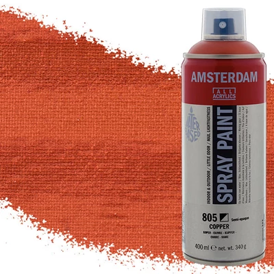 Talens Amsterdam spray vopsea acrilică pe bază de apă, 400 ml - 805, copper