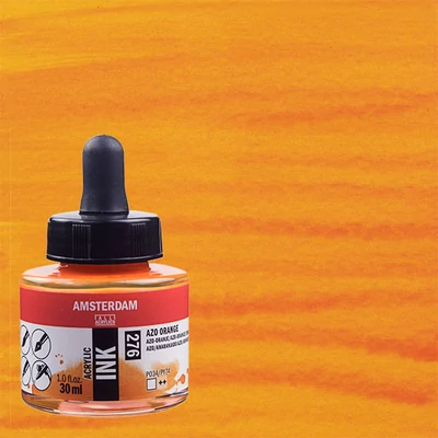 Talens Amsterdam cerneală acrilică, 30 ml - 276, azo orange