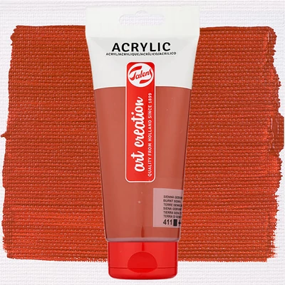 Talens Art Creation vopsea acrilică, 200 ml - 411, Burnt sienna