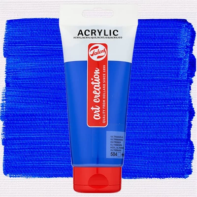 Talens Art Creation vopsea acrilică, 200 ml - 504, Ultramarine