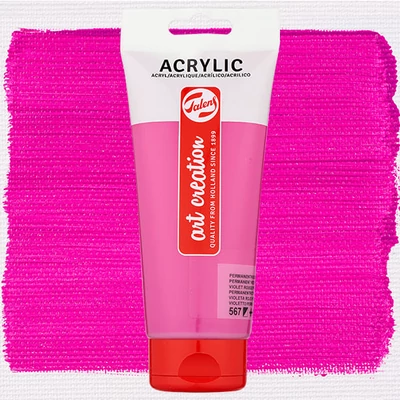Talens Art Creation vopsea acrilică, 200 ml - 567, Permanent red violet