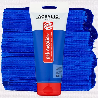 Talens Art Creation vopsea acrilică, 200 ml - 570, Phthalo blue