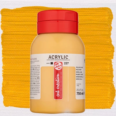 Talens Art Creation vopsea acrilică, 750 ml - 227, Yellow ochre