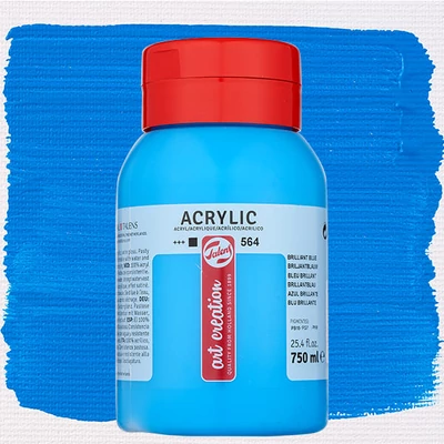 Talens Art Creation vopsea acrilică, 750 ml - 564, Brilliant blue