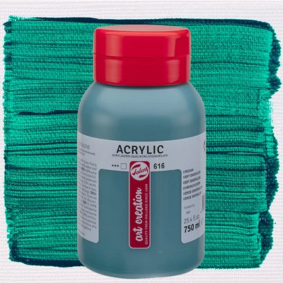 Talens Art Creation vopsea acrilică, 750 ml - 616, Viridian