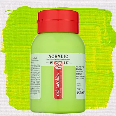 Talens Art Creation vopsea acrilică, 750 ml - 617, Yellowish green