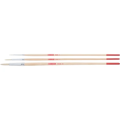 Set de pensule Talens Art Creation Bristle - rotund, cu peri, 3 buc (2-6-10)