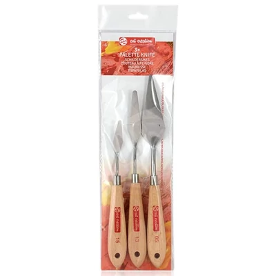 Set cuțite de pictură Talents Art Creation, 3 buc