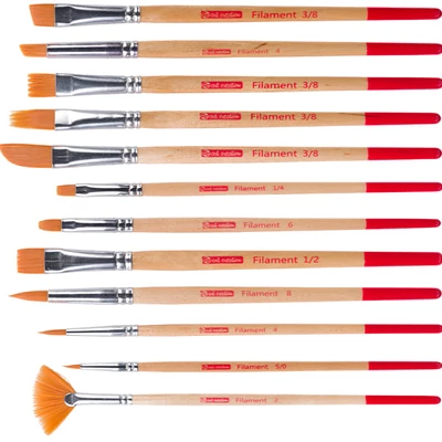 Set de pensuleTalens Art Creation Filament - mixte, sintetice, 12 buc