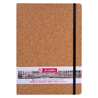 Caiet de desen și schițe Talens Art Creation Sketch Book,  140 g, 80 coli  - A4, plută