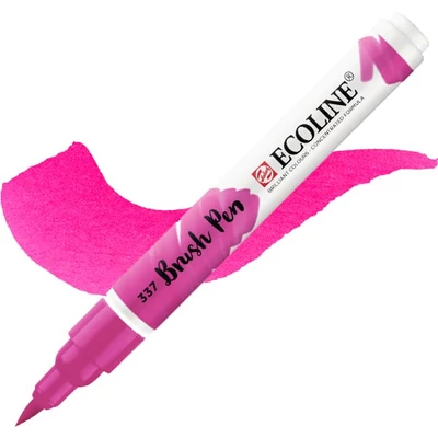 Talens Ecoline Brush Pen markere acuarelă cu vârf pensulă   - 337, magenta