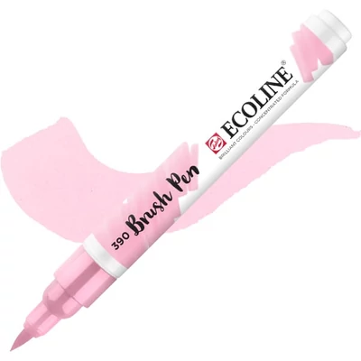 Talens Ecoline Brush Pen markere acuarelă cu vârf pensulă   - 390, pastel rose