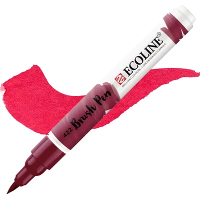 Talens Ecoline Brush Pen markere acuarelă cu vârf pensulă   - 422, reddish brown