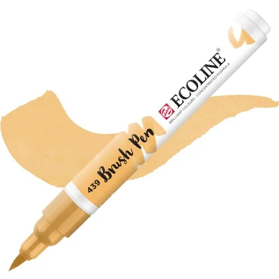 Talens Ecoline Brush Pen markere acuarelă cu vârf pensulă   - 439, sepia light
