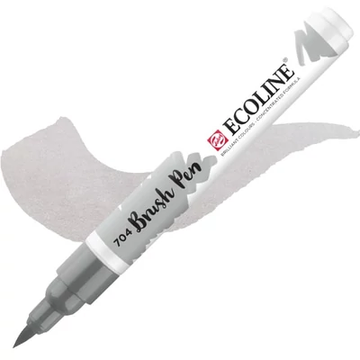 Talens Ecoline Brush Pen markere acuarelă cu vârf pensulă   - 704, grey