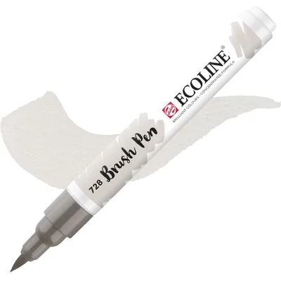 Talens Ecoline Brush Pen markere acuarelă cu vârf pensulă   - 728, warm grey light