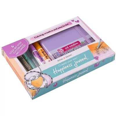 Talens Art Creation Happiness Journal set de desen, 7 piese