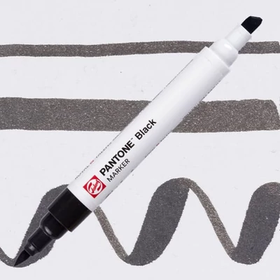 Talens Pantone marker pensulă  cu două vârfuri  - black