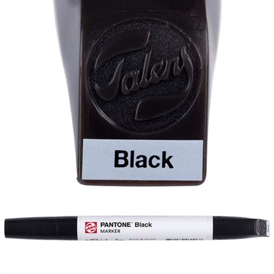Talens Pantone marker pensulă  cu două vârfuri  - black