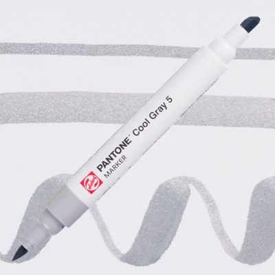 Talens Pantone marker pensulă  cu două vârfuri  - cool gray 5