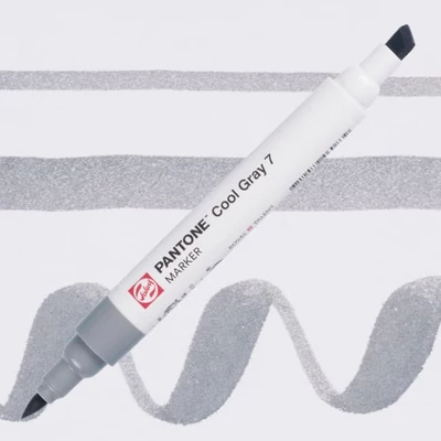 Talens Pantone marker pensulă  cu două vârfuri  - cool gray 7