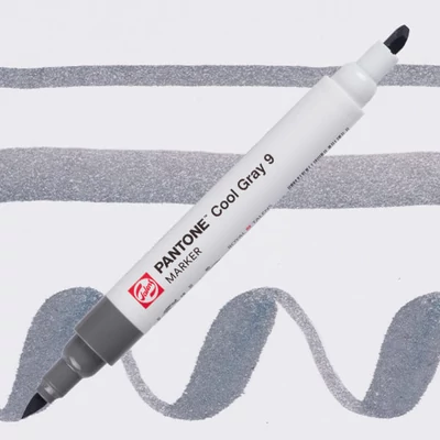 Talens Pantone marker pensulă  cu două vârfuri  - cool gray 9