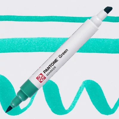 Talens Pantone marker pensulă  cu două vârfuri  - green