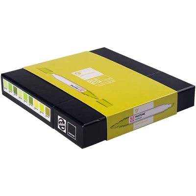 Talens Pantone marker pensulă  cu două vârfuri în set   - 9 buc, Green yellow