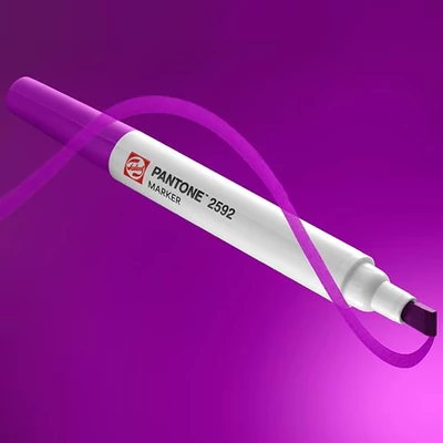 Talens Pantone marker pensulă  cu două vârfuri  - culori diverse