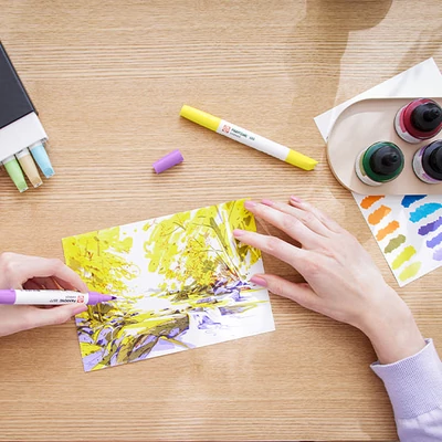 Cerneală marker Talents Pantone, 30 ml - black