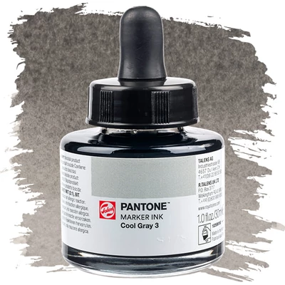 Cerneală marker Talens Pantone, 30 ml - cool gray  3