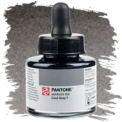 Cerneală marker Talens Pantone, 30 ml - cool gray  7