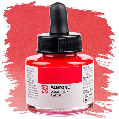 Cerneală marker Talens Pantone, 30 ml - red 032