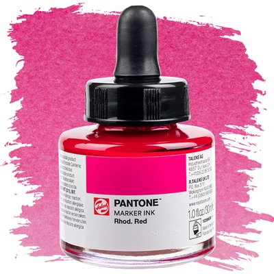 Cerneală marker Talens Pantone, 30 ml -  rhodamine red