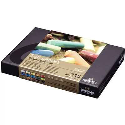 Set crete pastel uscat Rembrandt- 15 db x 1/2