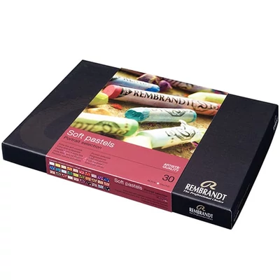Set crete pastel uscat Rembrandt- 30 buc, portret