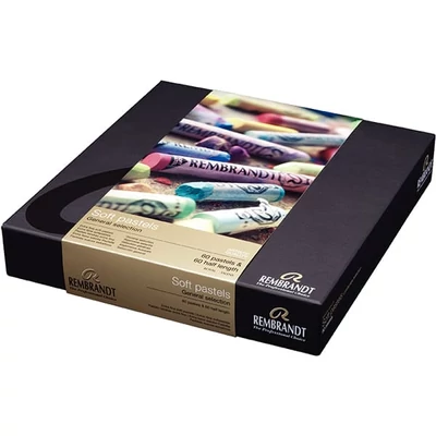 Set crete pastel uscat Rembrandt - 60 buc + 60 buc x 1/2