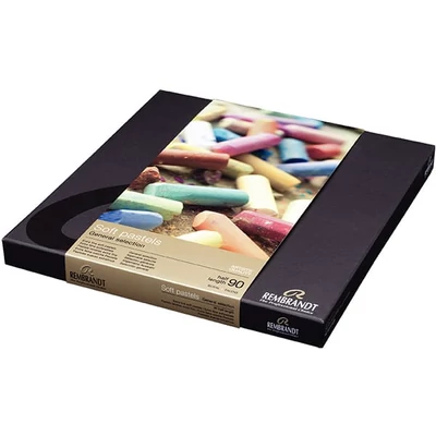 Set crete pastel uscat Rembrandt - 90 buc x 1/2