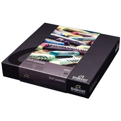 Set crete pastel uscat Rembrandt- 90 db, tájkép